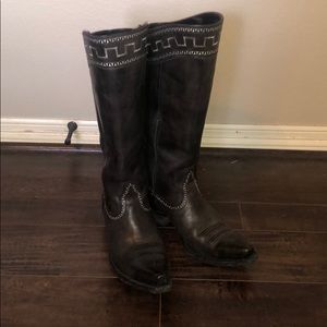 Ariat Tall Shaft Black Boots